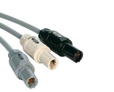 Precision connectors in medical cable assembly