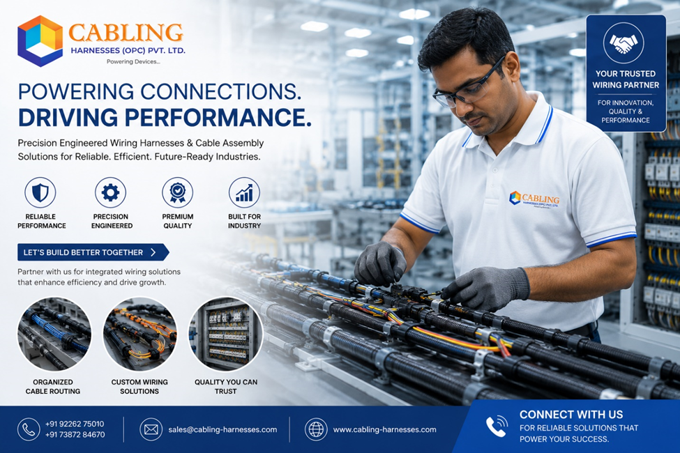 “Professional wiring harness manufacturing solutions for OEM and industrial applications.”