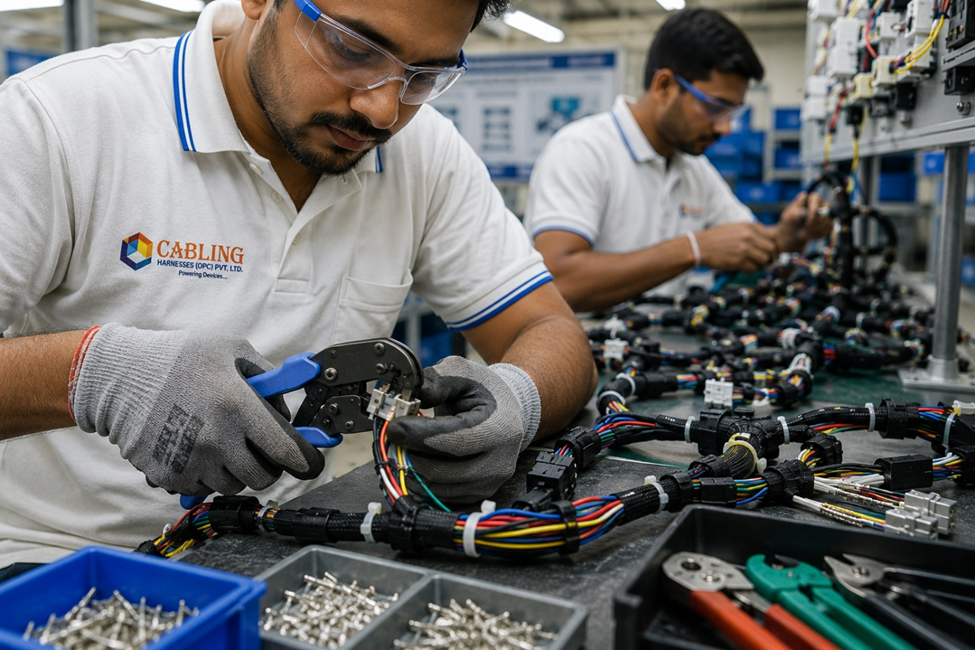 Precision wiring harness assembly with high-quality components
