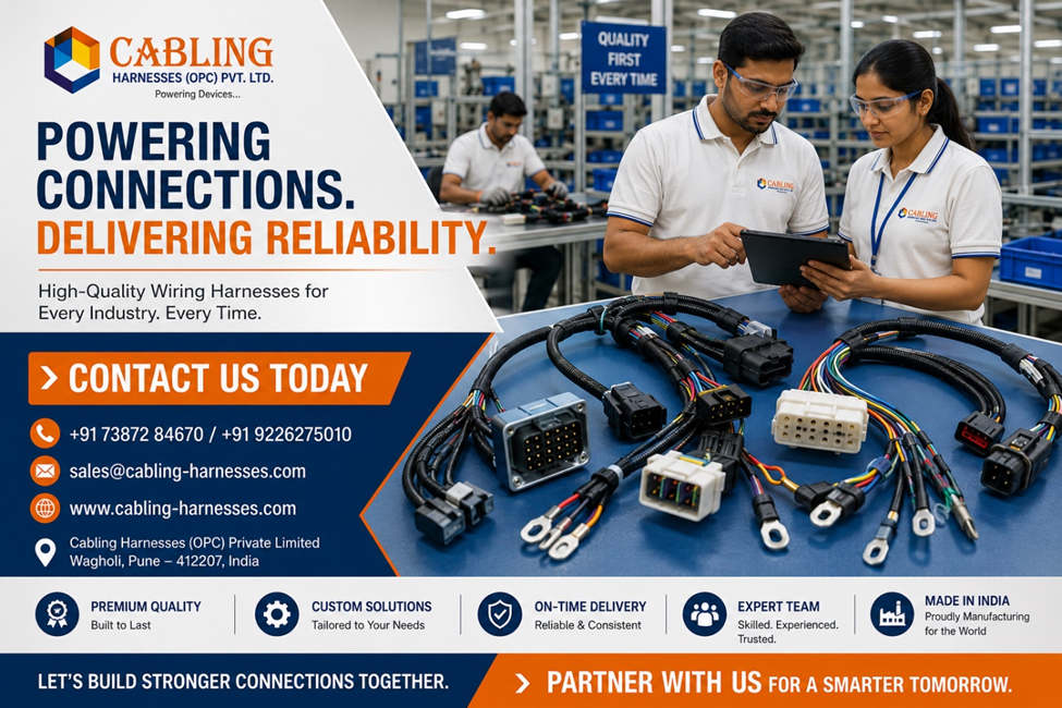 Custom wiring harness manufacturing solutions for OEM industries
